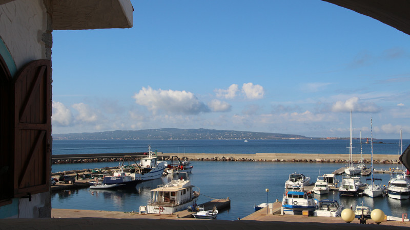 terrazzo vista mare vacanze isola di san pietro carloforte portoscuso sardegna